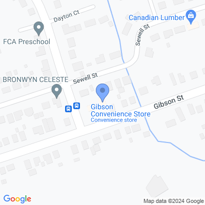 Gibson Convenience Map